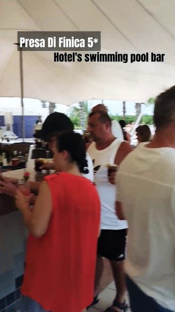 Antalya's hotels. Finike. Presa Di Finica 5*. Drinks / Отель в Финике. Бар возле бассейна / Içkiler смотреть онлайн