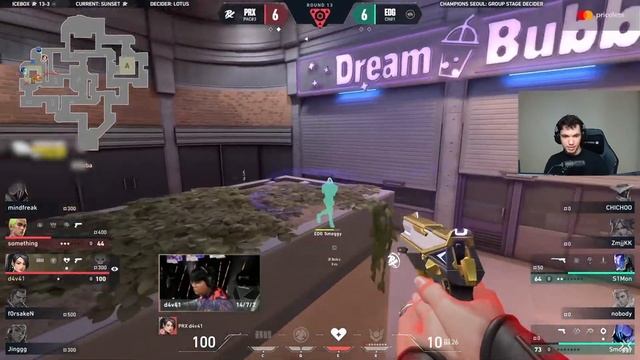 РЕЛАКС КОММЕНТИРУЕТ *PRX* VS *EDG* | VCT 2024: SEOUL смотреть онлайн