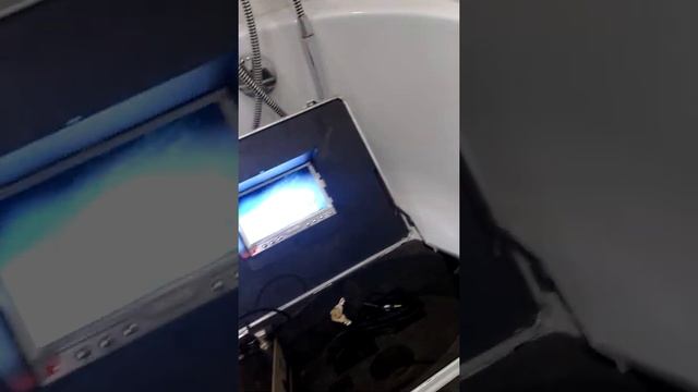 Телеинспектирование трубы на предмет разрушения. смотреть онлайн