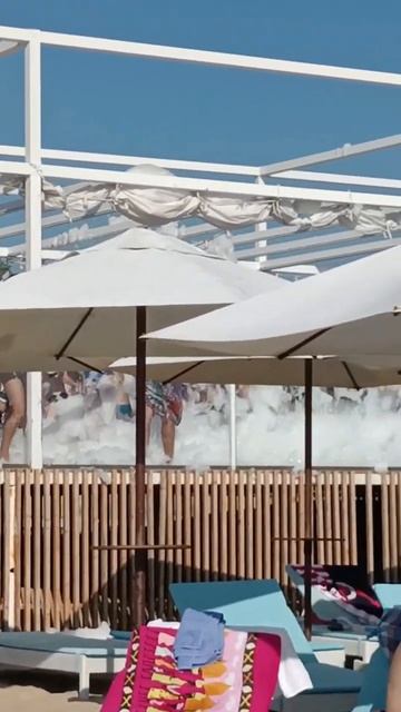 Анапа. Пенная вечеринка! Пляж Джемете. #анапа #море #пляж #джемете #курорт смотреть онлайн