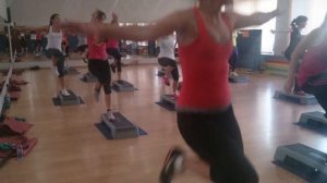Step aerobic / Степ аэробика сложная связка