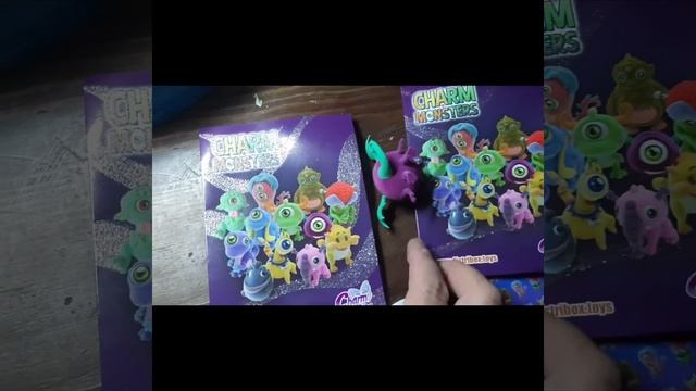 CHARM Monsters collection.Unpacking.Коллекция "Милые Монстры" распаковка смотреть онлайн