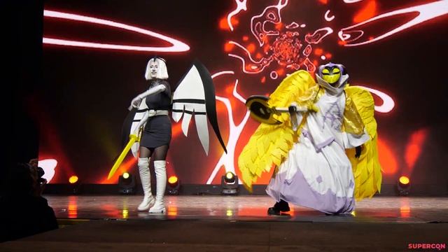 Adam, Lute - Hazbin Hotel (Парное Cosplay дефиле) - SUPERCON 2024