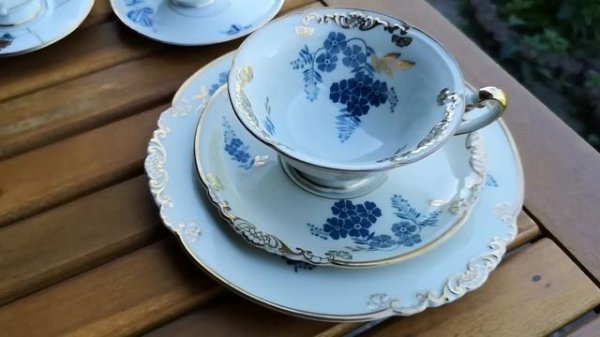 ОБЗОР ПОКУПОК на БАРАХОЛКЕ в ГЕРМАНИИ! ЧАЙНЫЕ ТРИО! ВИНТАЖ! АНТИКВАРИАТ!