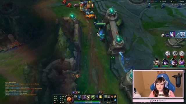 LOL: ESSA PARTIDA DO CLASH FOI TÃO BOA QUE TEVE QUE VIR PRO YOUTUBE! | Sabrinoca смотреть онлайн