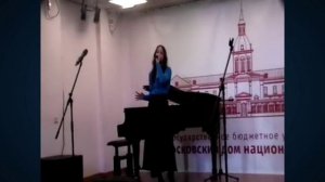 Бамир бисту шейн Для меня ты самая красивая. Видео. Поёт Алла Лебединская. БЕФ в МДН. Москва..2025.