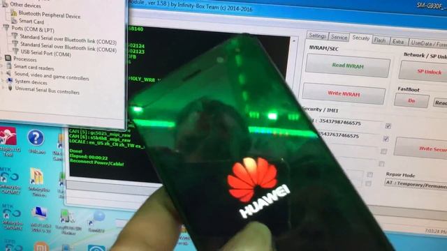 Huawei Y5 (2017) Mya-U29 IMEI Repair Success
