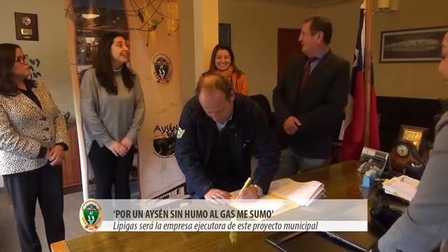 Firma convenio 'Por un Aysén sin humo al gas me sumo' смотреть онлайн