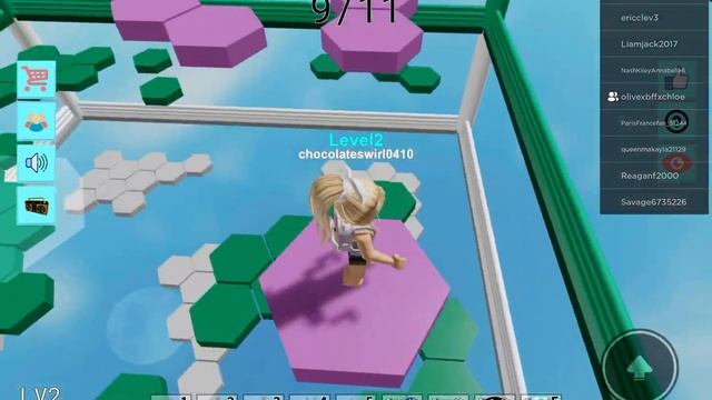 Me and olive play a game in Roblox. смотреть онлайн