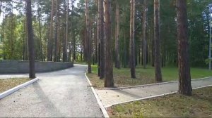 Санаторий Тараскуль. Прогулка по территории.