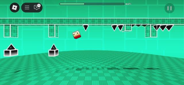 Geometry Dash in Roblox Dry Out смотреть онлайн