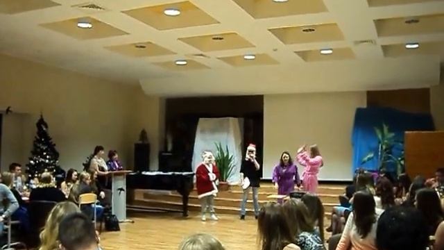 Рождественское кафе(сценка/песня) смотреть онлайн