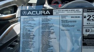 Новая Acura RDX A-Spec Advance 2024. Тест-драйв Акура RDX