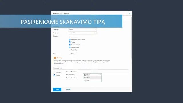 Bitdefender GravityZone. Kaip sukurti instaliacinį paketą? смотреть онлайн