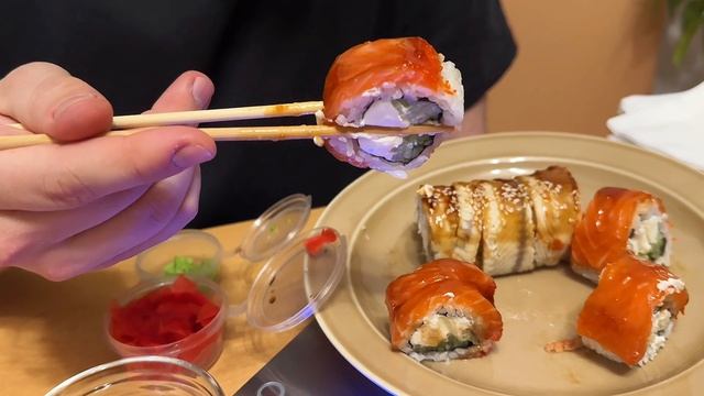 Обзор доставки ВКУСНЫЕ СУШИ. Так ли вкусно на самом деле?! смотреть онлайн