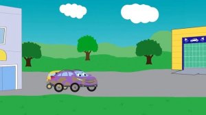 Машина едет далеко