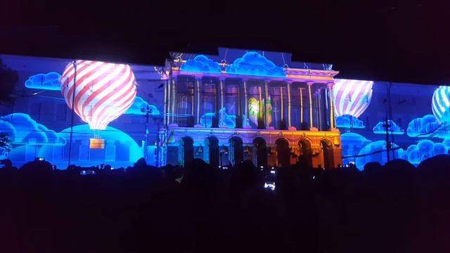 Лазерное шоу в Нижнем Новгороде 12.06.2017г. смотреть онлайн