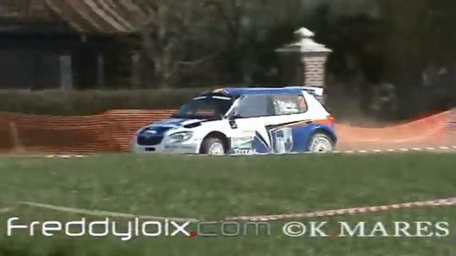 Freddy Loix BFO Skoda Fabia S2000 TAC Rally Tielt 2011 смотреть онлайн