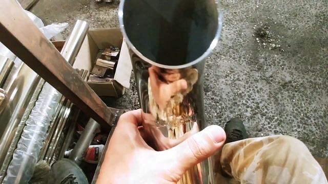 Качество шва ч.2 Глушитель из нержи по кабине на МТЗ смотреть онлайн