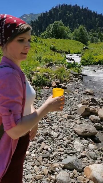 Архыз, река Дука #архыз #горы #кавказ и #отдых #туризм #водопады #снег #софийскиеводопады смотреть онлайн