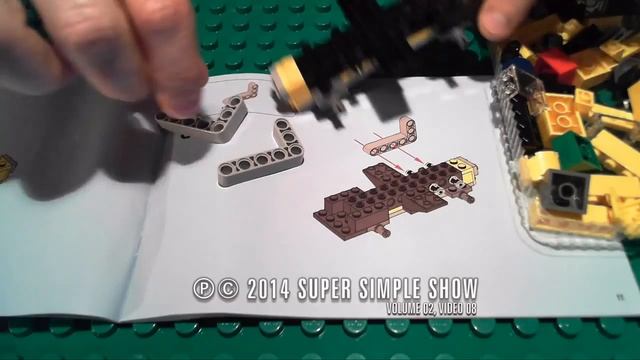 Развивающий Мультфильм Конструктор про строительные машины Собираем самосвал смотреть онлайн