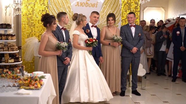 🚙 Приїзд молодих в ресторан "Фортуна", Верхній Струтинь. Весільна церемонія. смотреть онлайн