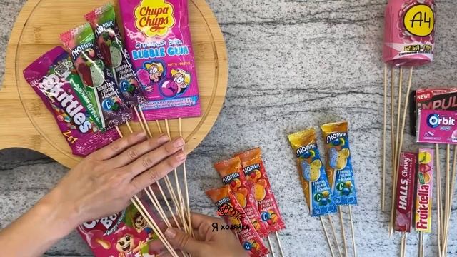 Накупила СЛАДОСТИ, покажу в какую КРАСОТУ их превратила! DIY. Подарок девочке за 15 минут! смотреть онлайн