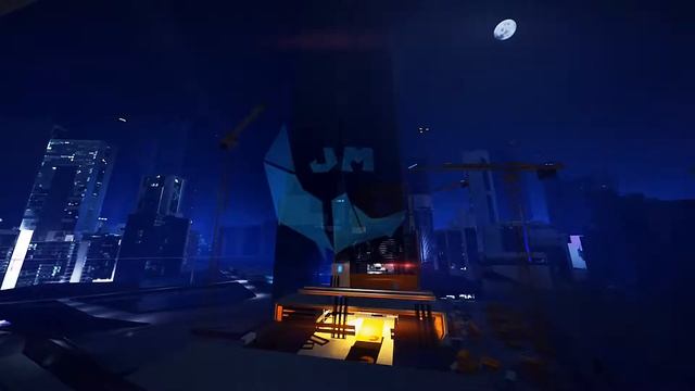 Mirror's Edge Catalyst [Time-lapse] Anansi Tower Nightview смотреть онлайн