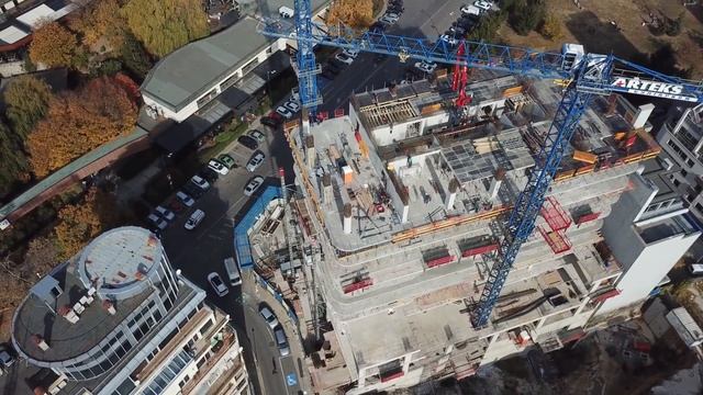Небостъргач "Златен век", кв. Лозенец, София, 2.11.2018 смотреть онлайн