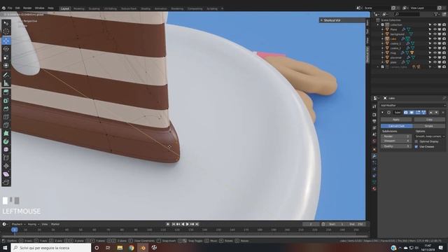 Cake - Blender Tutorial - FREE 3D MODEL