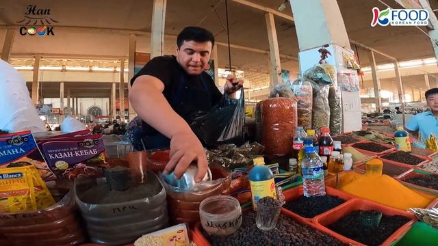 Прогулка по базару в Ташкенте