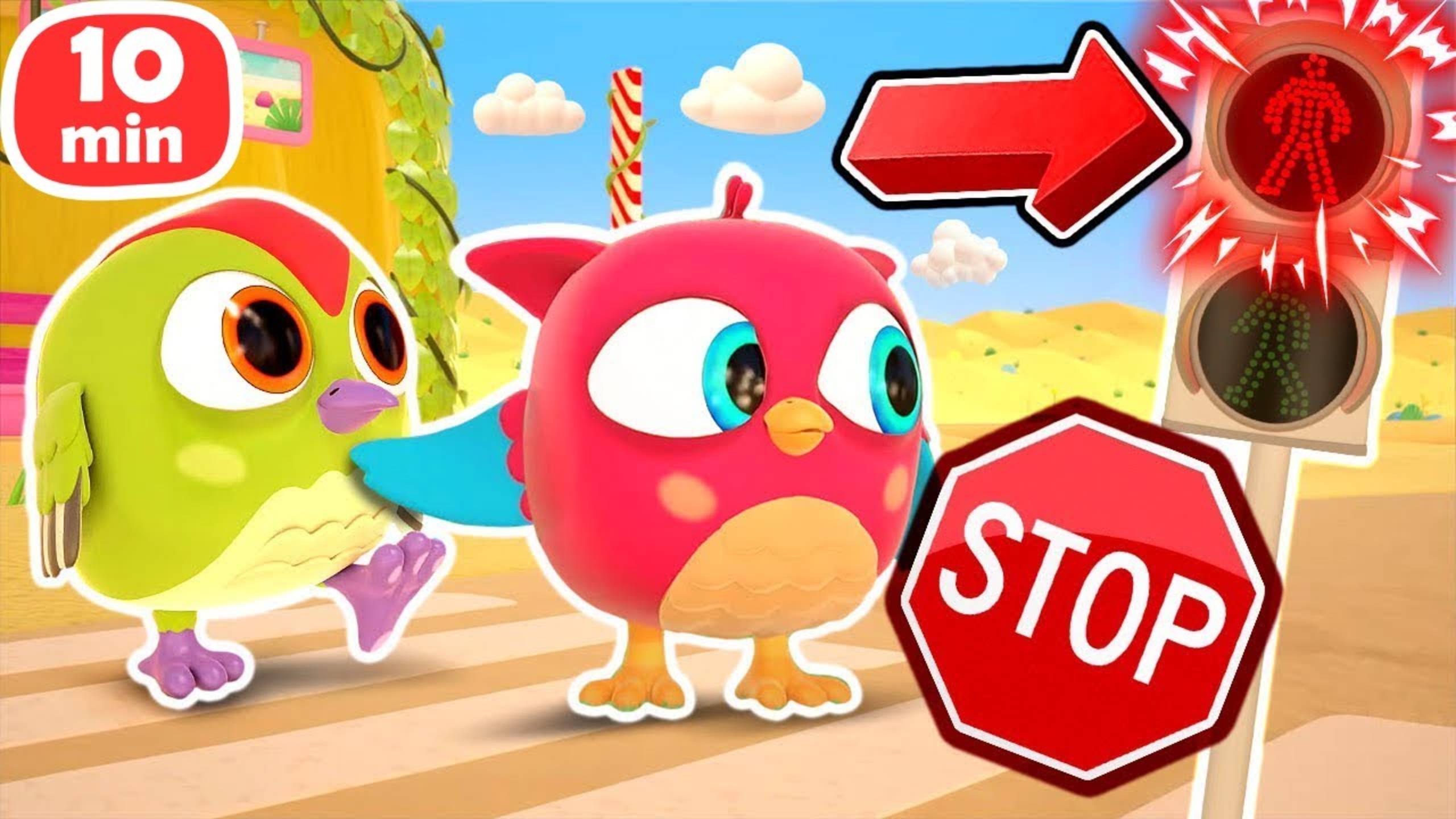 Детские песенки с Совенком Хопхоп: уроки безопасности и гигиены!