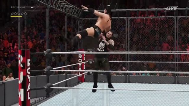 Big Ass vs Baron Corbin - WWE 2k18 Commentary смотреть онлайн