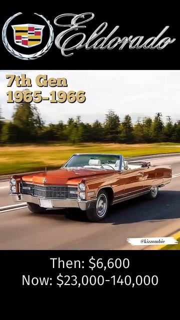 Cadillac Eldorado Evolution (1953-2002)