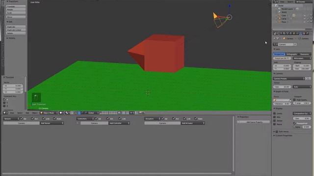 Lesson 09 Blender Game Engine смотреть онлайн