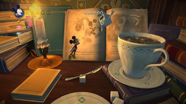 Библиотека, только не это, хотя... сладости, ЖРАТЬ! !#4 Castle of Illusion смотреть онлайн