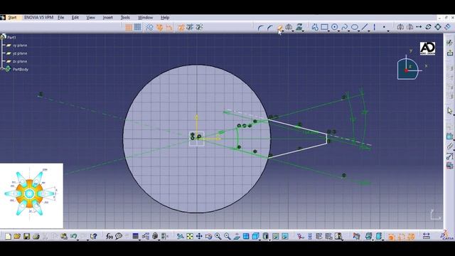 CATIA Design for Beginners Exercise 23 I Catia v5 tutorial exercise I Part Design I AUTOCAD смотреть онлайн