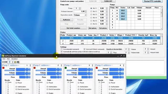 Pts controller configuration and testing utility смотреть онлайн