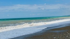 ВЛОГ 16.06.24 Шторм в Лазаревском/ЛЮБУЕМСЯ ВОЛНАМИ