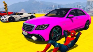 Мультики про Спортивные Машинки и Самолеты для Детей. Человек-паук и его Друзья для Детей.