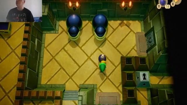 Legend Of Zelda Link`s Awakening Прохождение #3 Ричард, слизистый ключ и сапоги