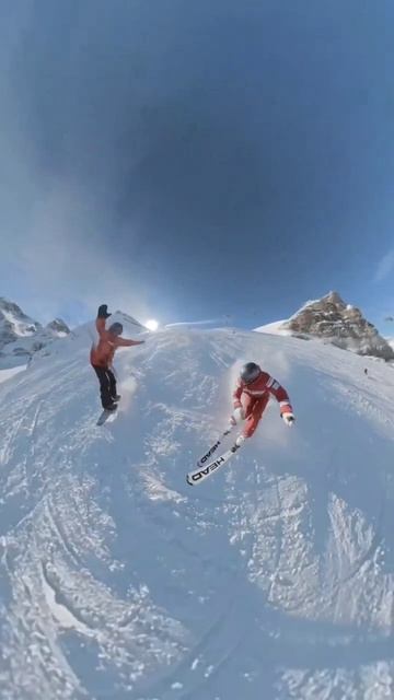 опять сноубордисты чудят🤣 #ski_trail смотреть онлайн