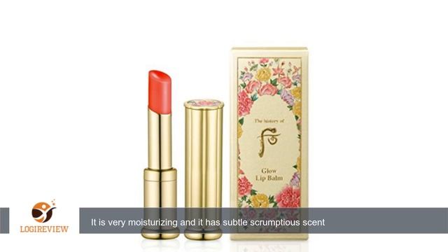 The History Of Whoo Gongjinhyang Mi Secret Court Glow Lip Balm(SPF10) Red 3.5g | Review/Test