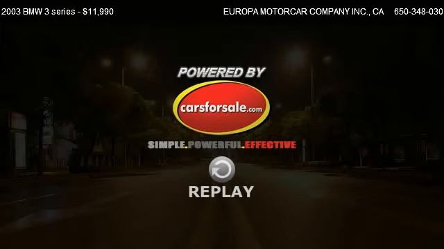 2003 BMW 3 series 325i Sport Package - for sale in Burlingame, CA 94010 смотреть онлайн