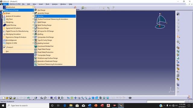 INTRODUCTION TO ||CATIA|| V5R20|| IN TELUGU смотреть онлайн