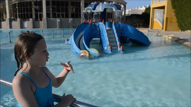 Prima Life Makadi 5* обзор бассейнов, водные горки. смотреть онлайн