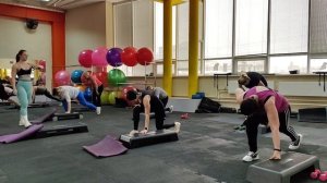 Степ+сила/ групповая тренировка