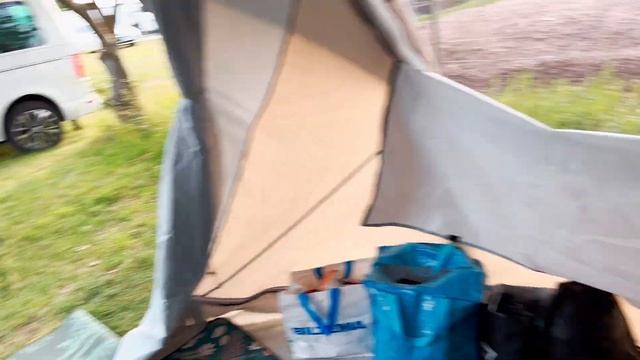 Обзор кемпинговой палатки Decathlon QUECHUA AIR SECONDS 4.1 F&B. Camping Tent