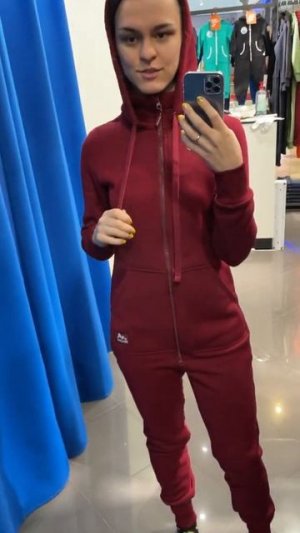 Обзор на женский комбинезон Fresh бордовый от CAVE