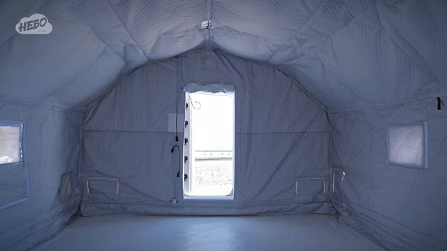 Пневмокаркасный жилой комплекс из отдельных модулей — пневмокаркасные палатки, надувные палатки смотреть онлайн